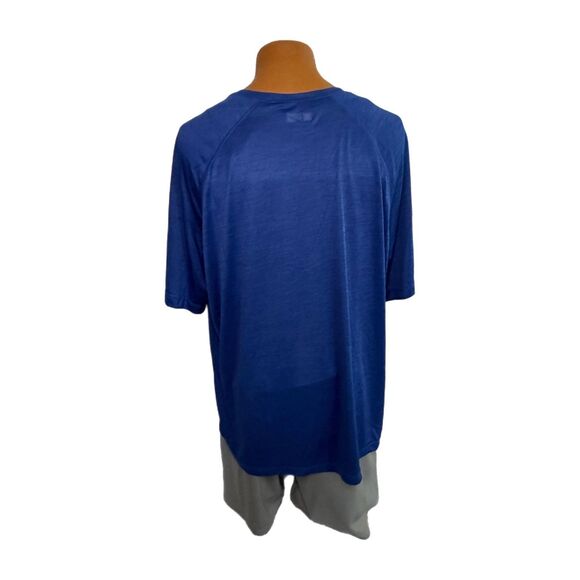 Team Apparel Blue Polyester New York Giants T-shirt, XXL, Pre-owned - Picture 2 of 4